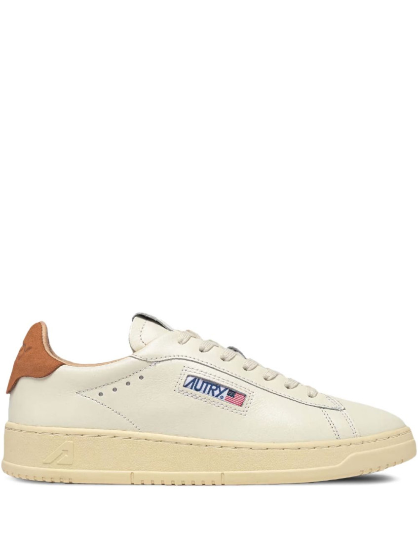 White Lace Up Sneakers