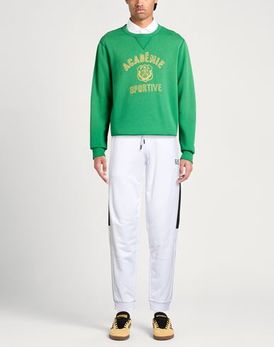 Man Pants White Size XL Cotton, Polyester, Elastane