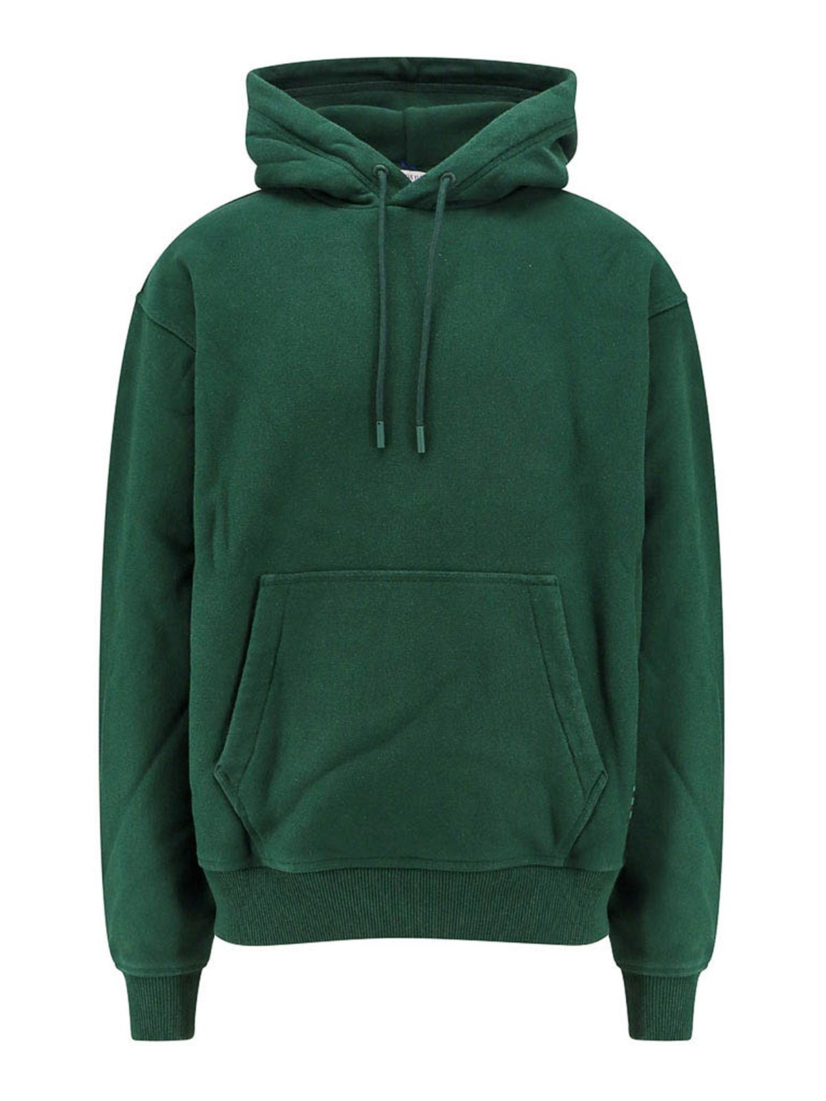 EKD drawstring cotton hoodie - Green