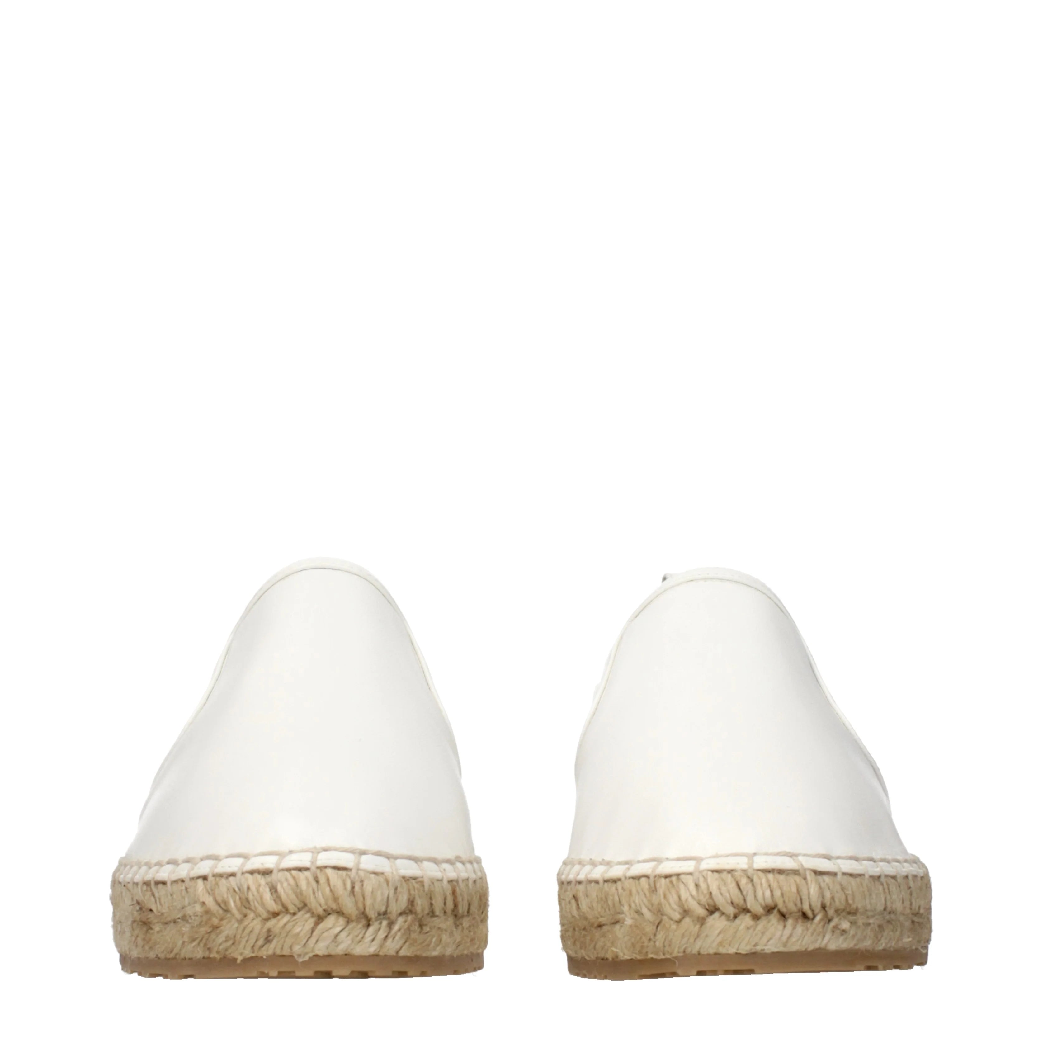 Jimmy Choo Lychee Espadrilles Women Leather White/Latte