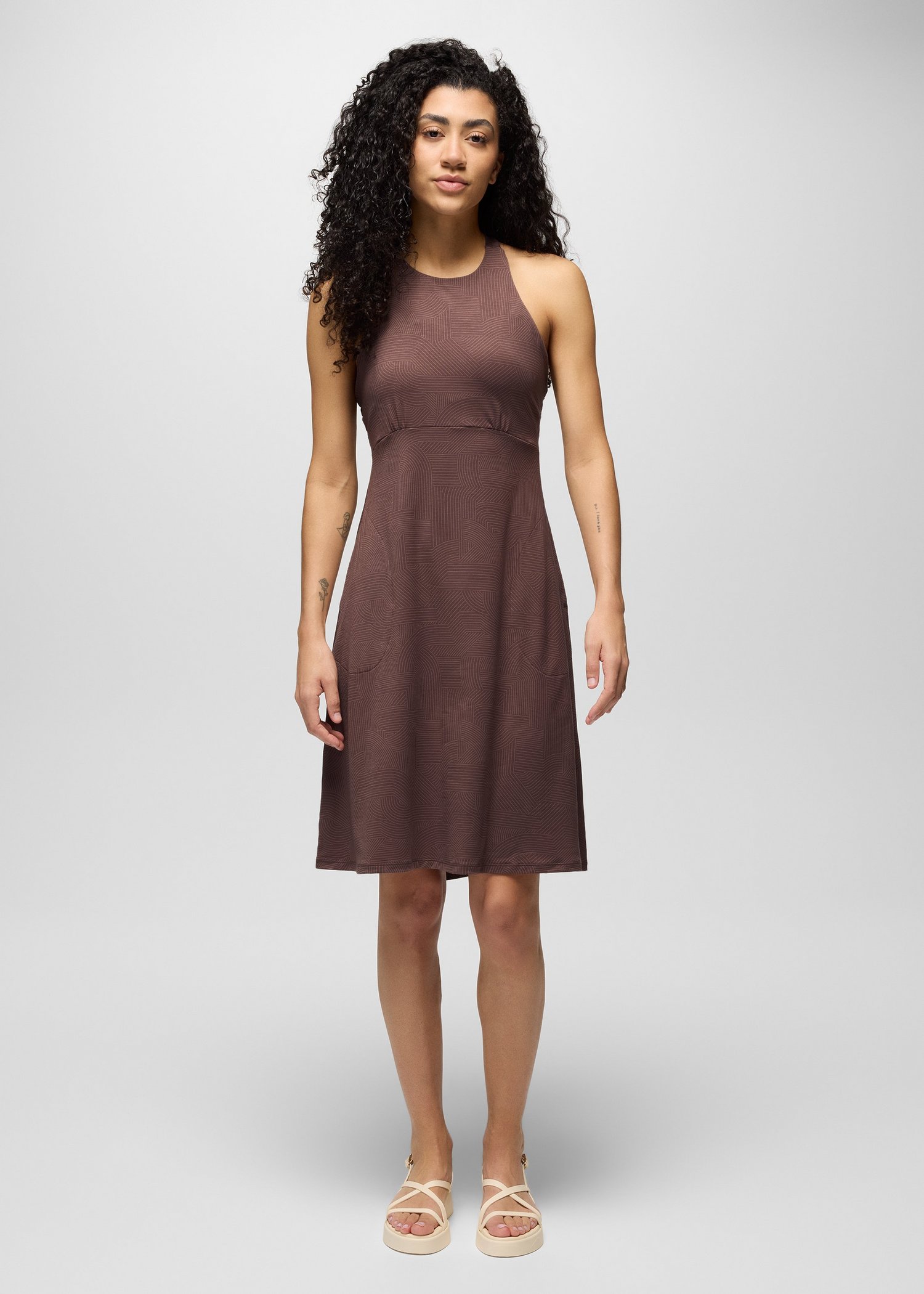 Women's prAna Jewel Lake Summer Dress - Taro Sunbea