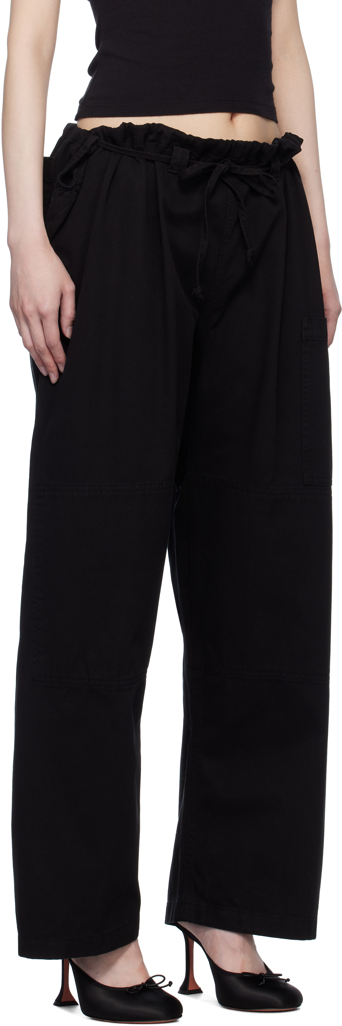 Gil Rodriguez Black 'The Lou' Lounge Pants