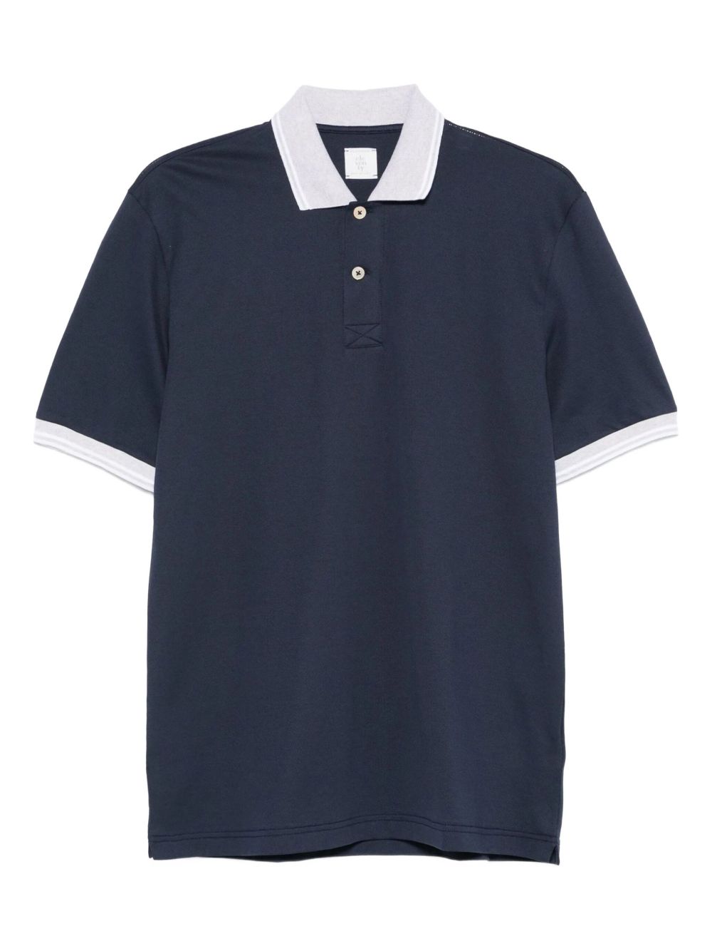 Cotton polo shirt - Blue