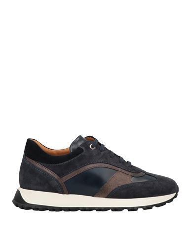 A. testoni Man Sneakers Navy blue