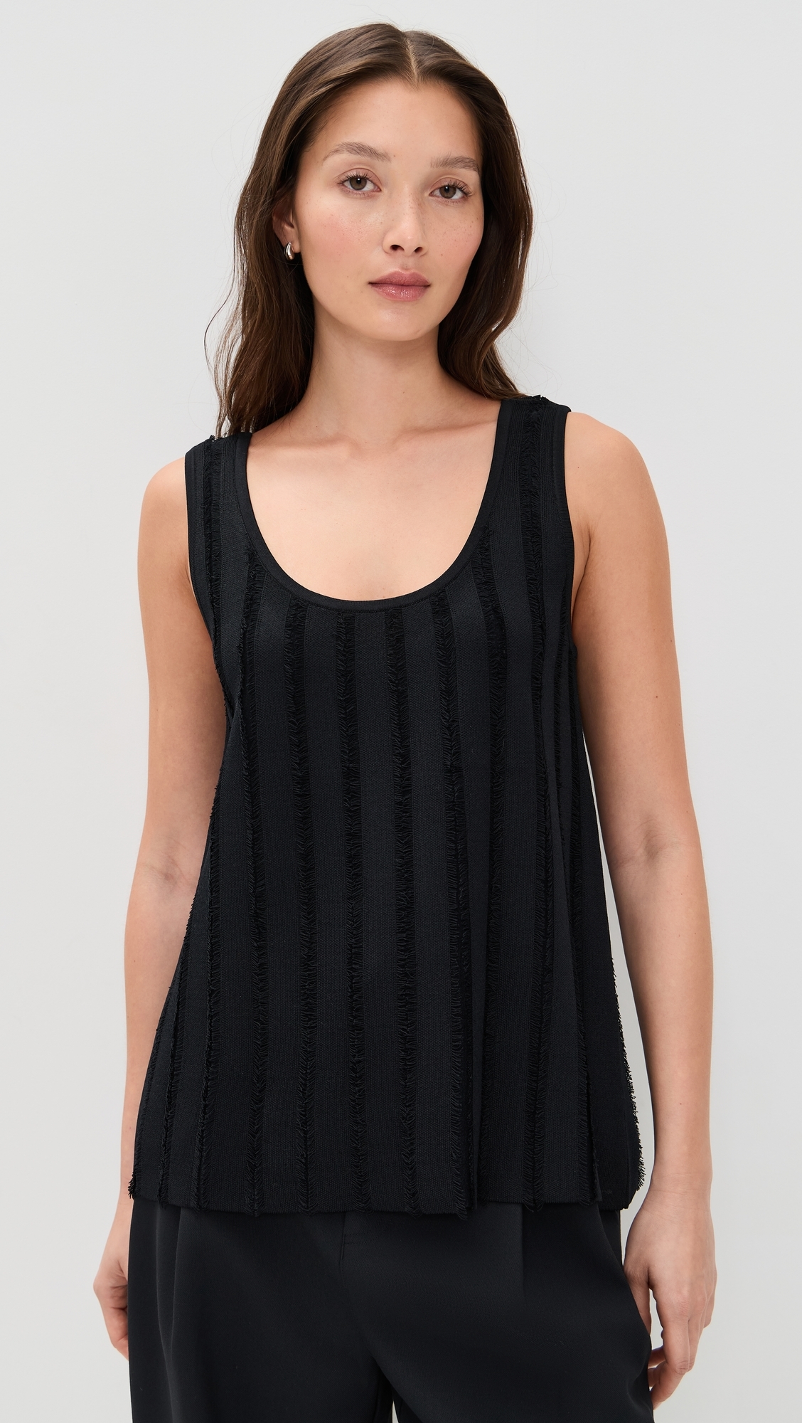 A. EMERY Faye Tank Black