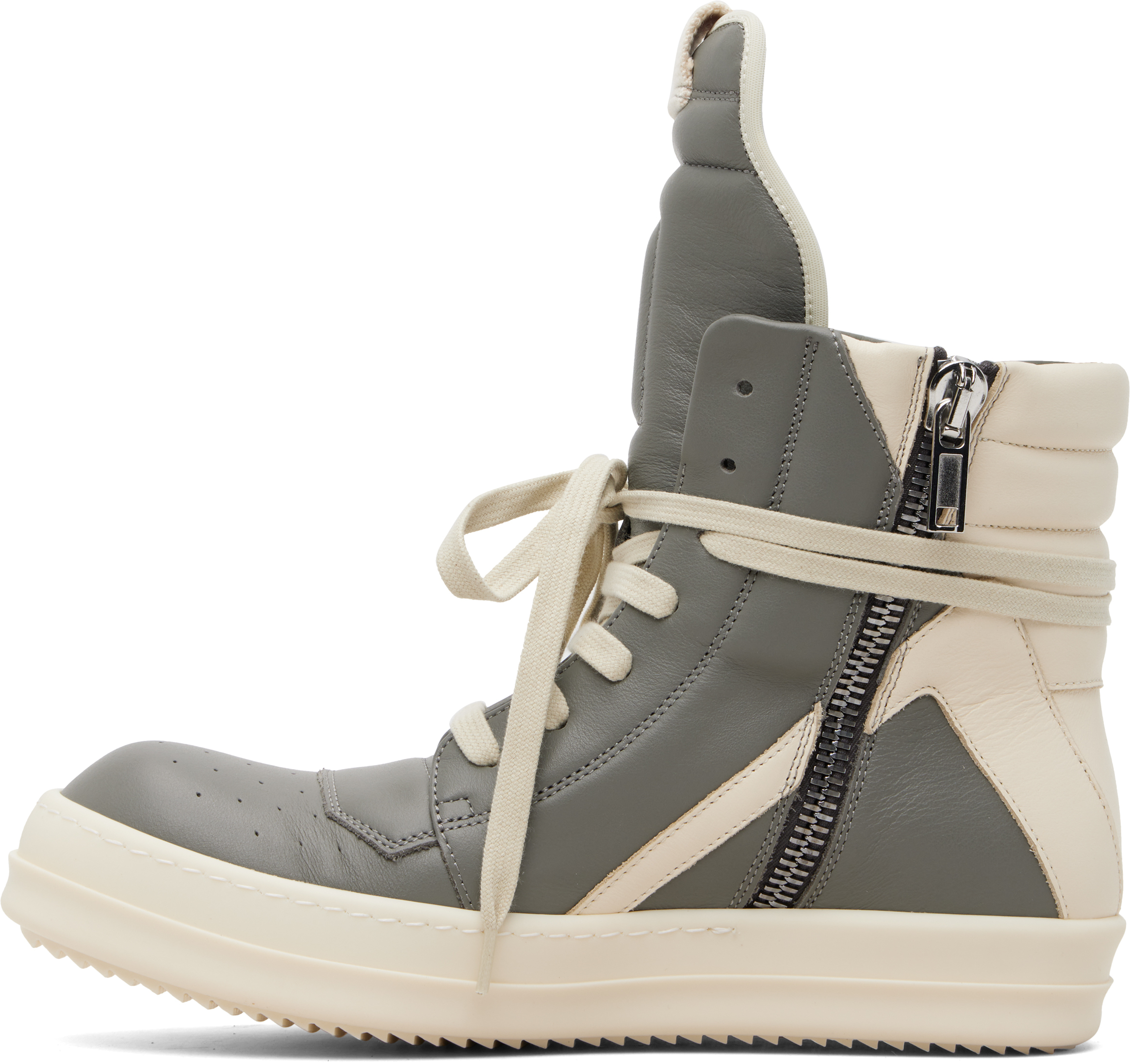 Gray Temple Geobasket Sneakers