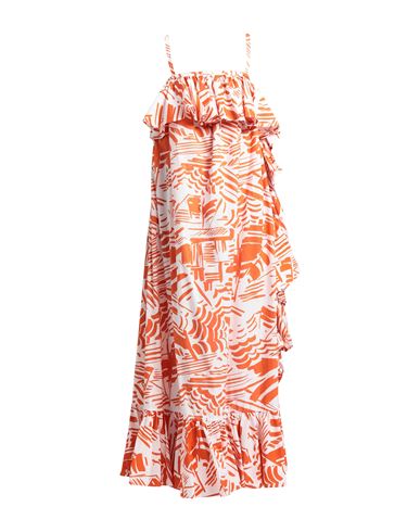 Woman Long dress Orange