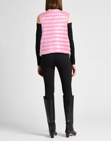 Woman Vest Pink Size 12 Polyamide, Polyester, Cotton