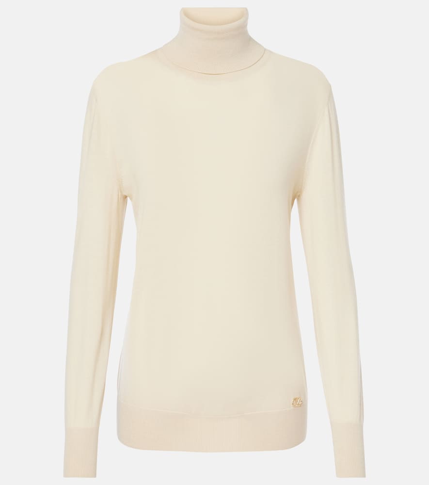 Cashmere and silk sweater