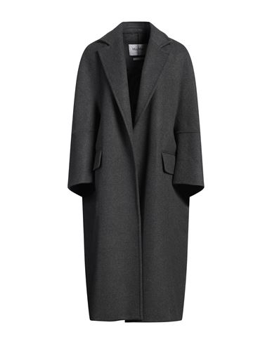 Max Mara Woman Coat Grey Size 4 Virgin Wool, Cashmere