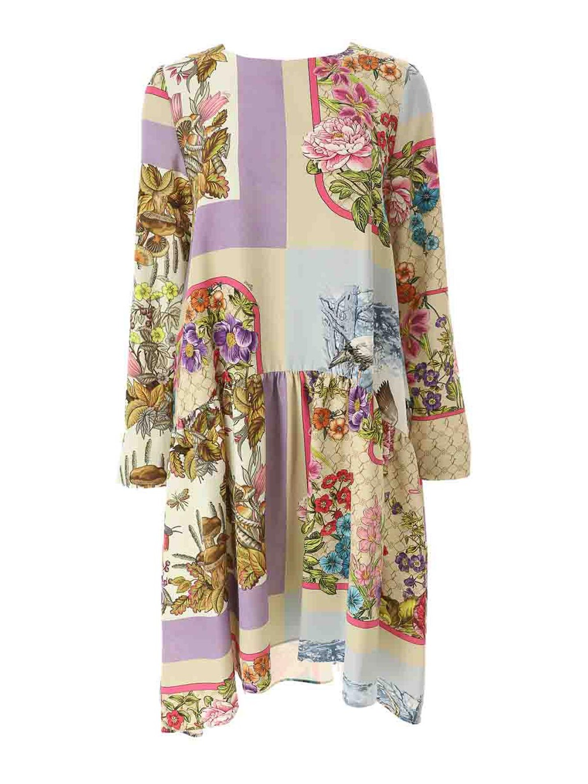 Printed Cady Dress
