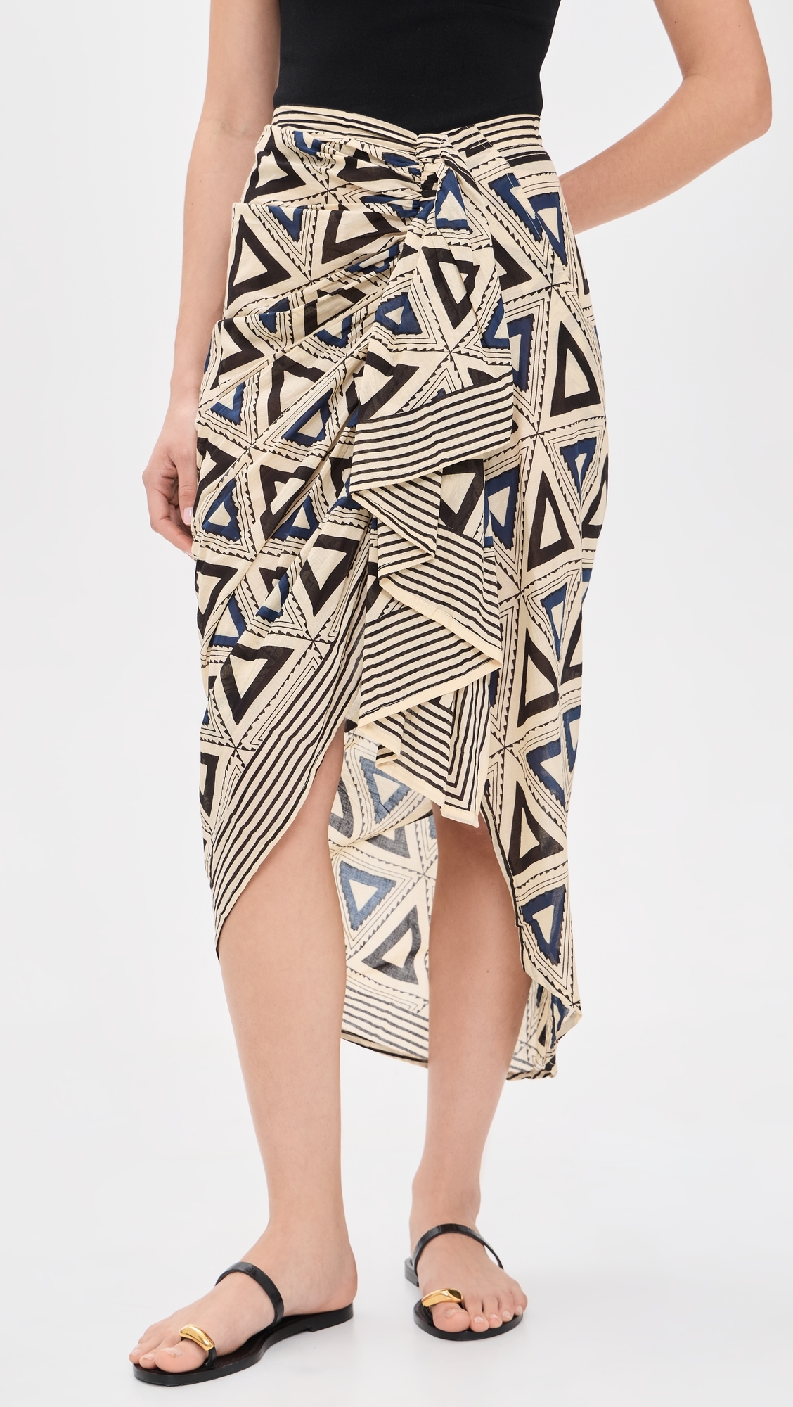 Allegra Pareo Skirt Mocha