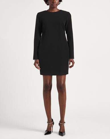 Woman Mini dress Black Size 6 Polyester, Elastane