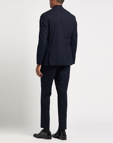 Man Suit Midnight blue Size 40 Polyester, Viscose, Elastane