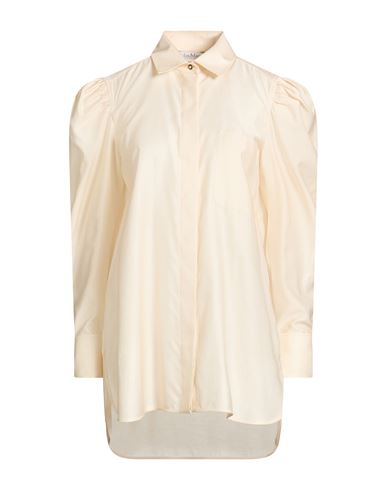 Woman Shirt Beige Size 6 Cotton