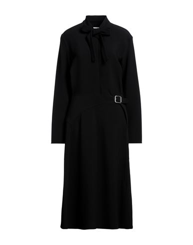 Woman Midi dress Black Size 4 Viscose, Acetate