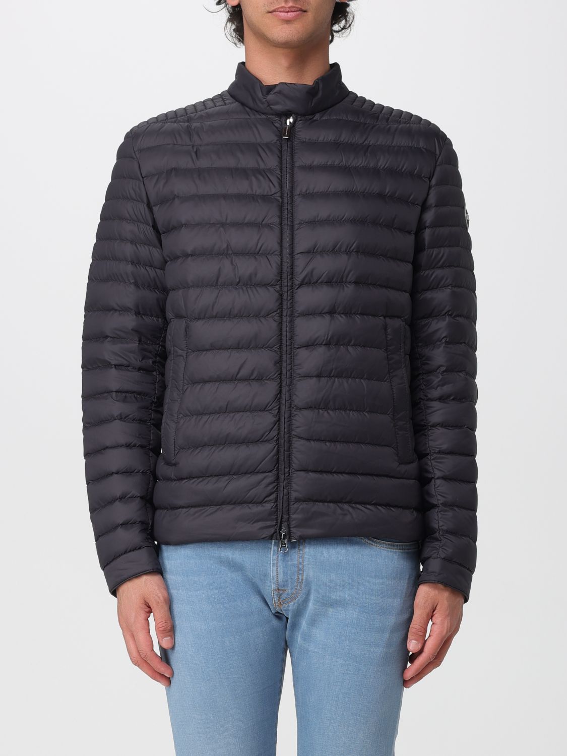 Coat Men color Black