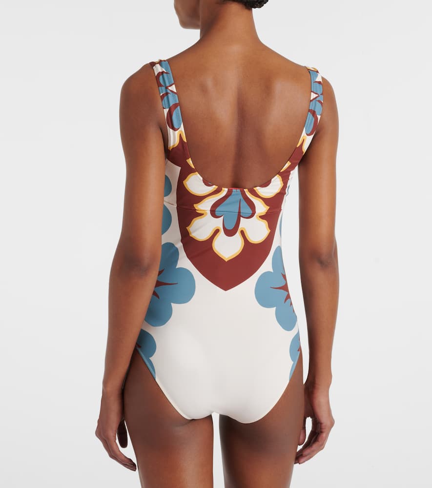 Sunset printed swimsuit