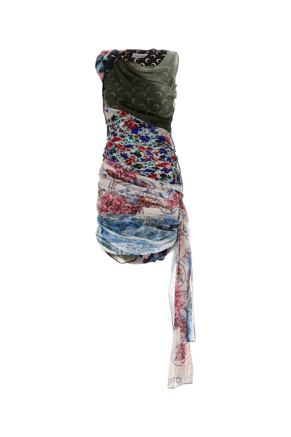 Silk Dress — Multicolor