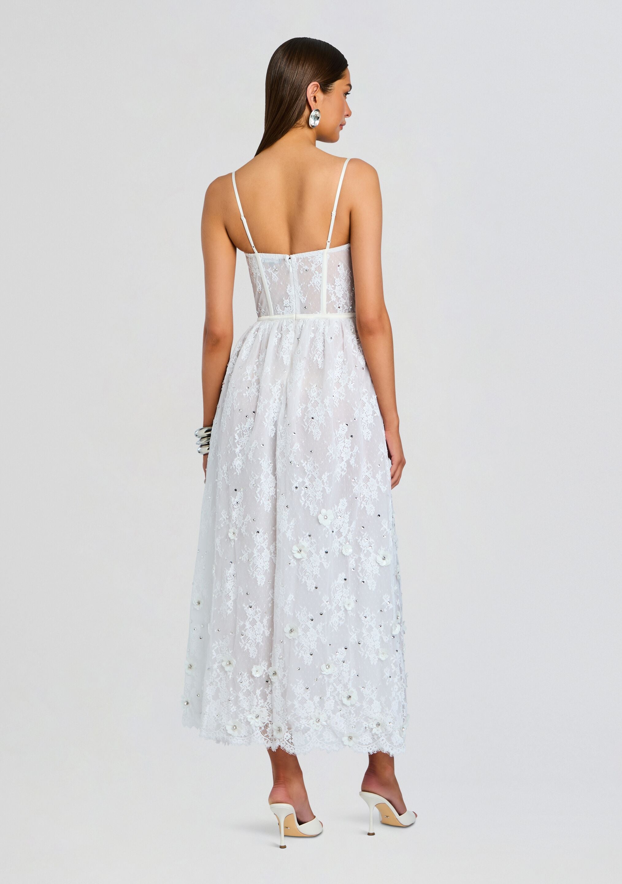 Noema Embellished Lace Dress