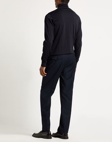 Man Turtleneck Midnight blue Size 40 Cashmere