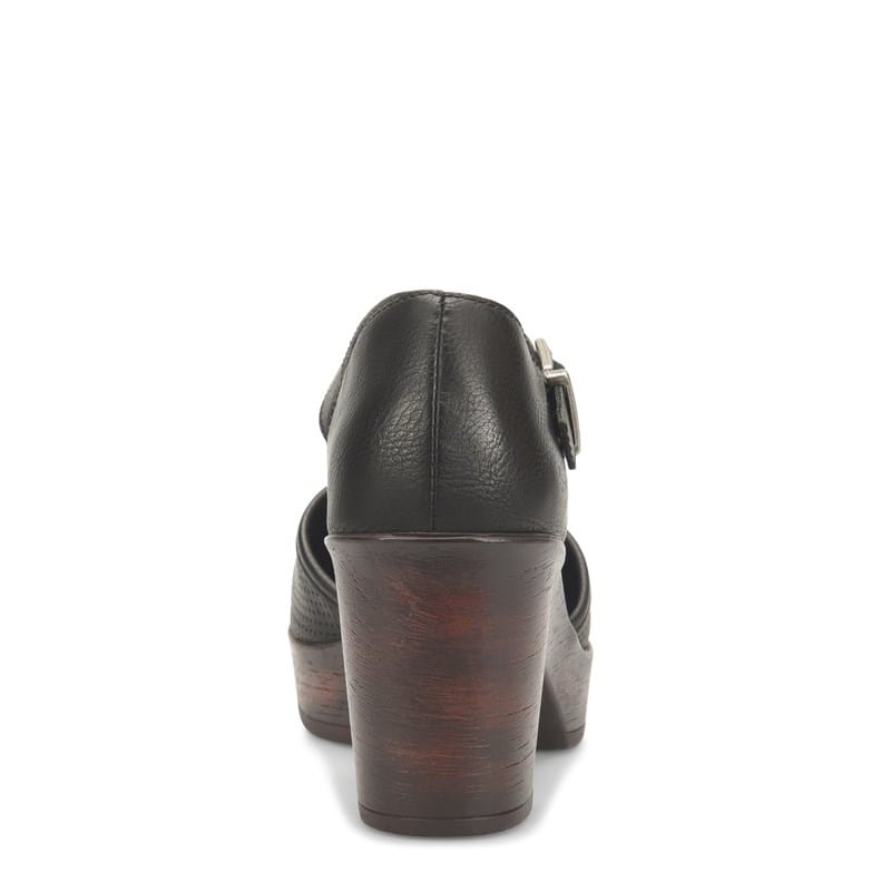 B. O.C. Women's Gia Platform Clog Shoes (Black)