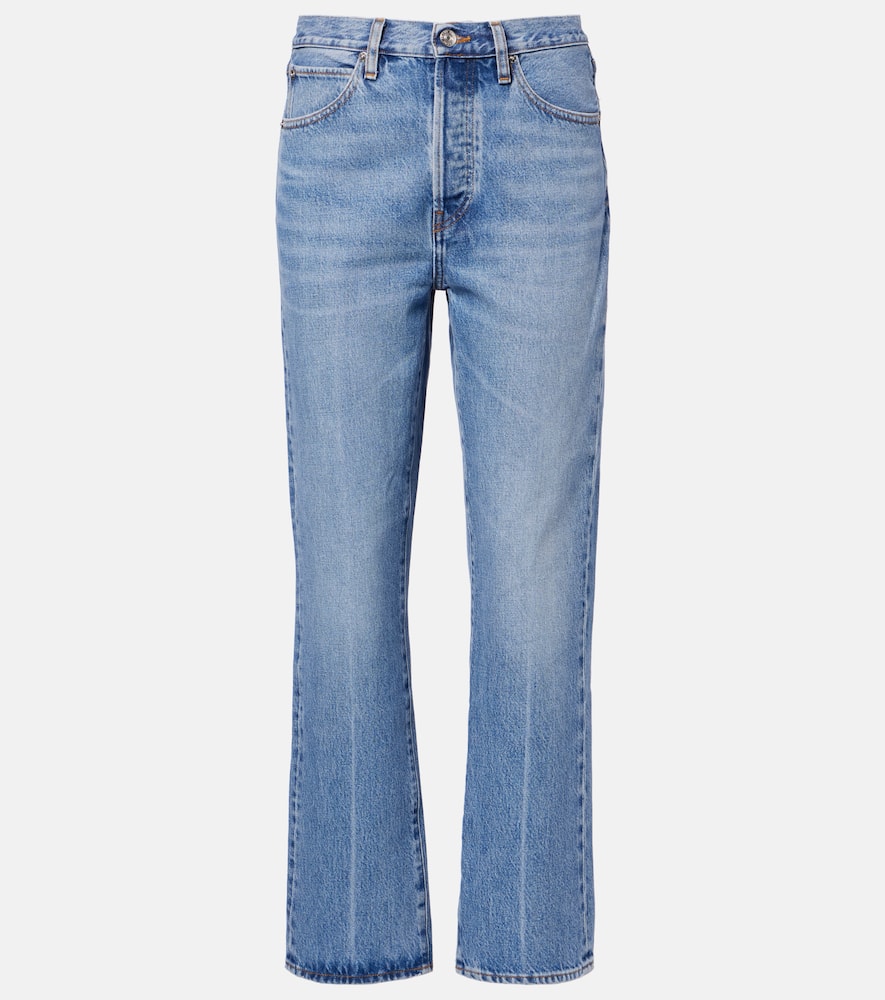 The Vertical Crop straight jeans