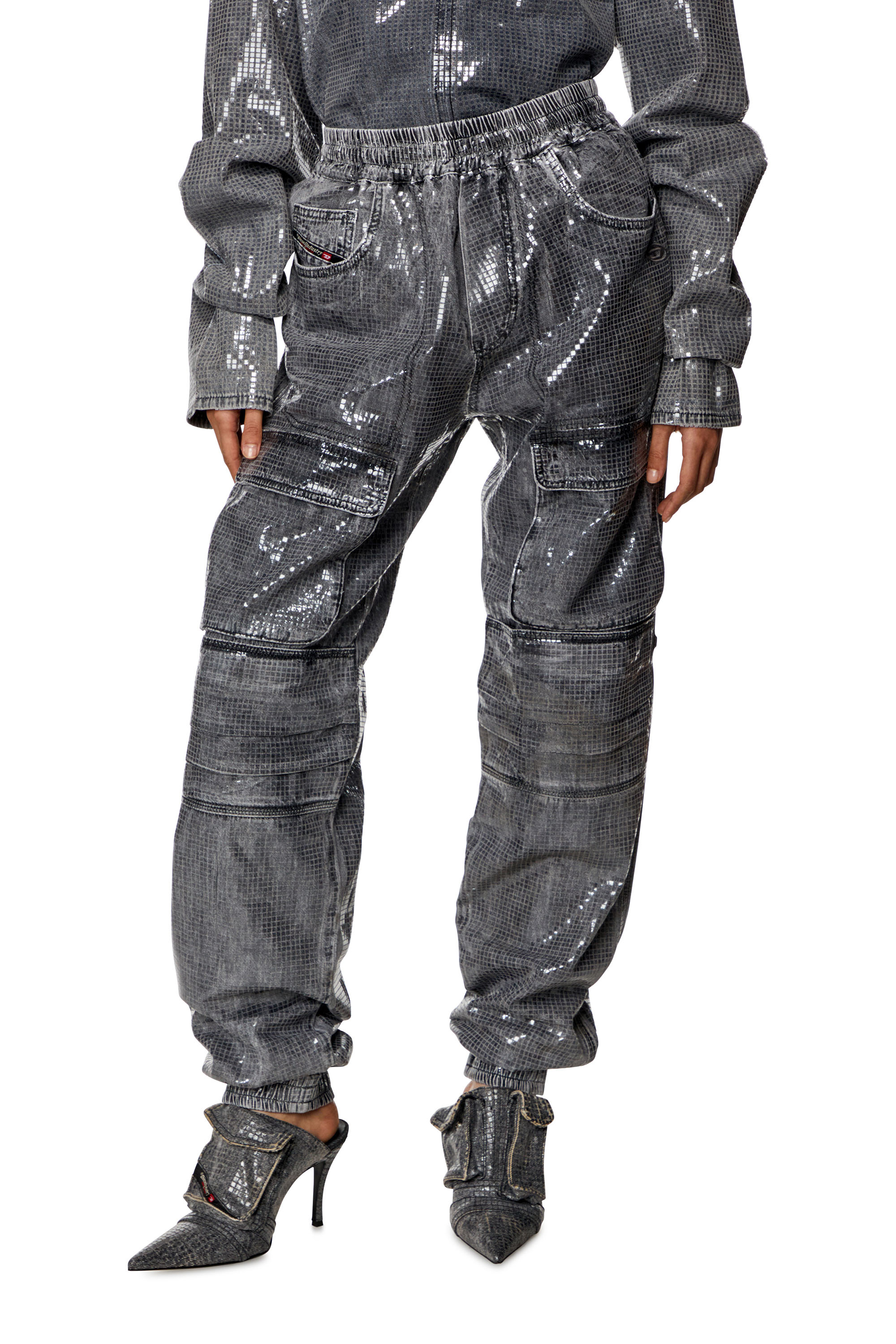 D-Mirt 0pgac straight-leg jeans - Grey
