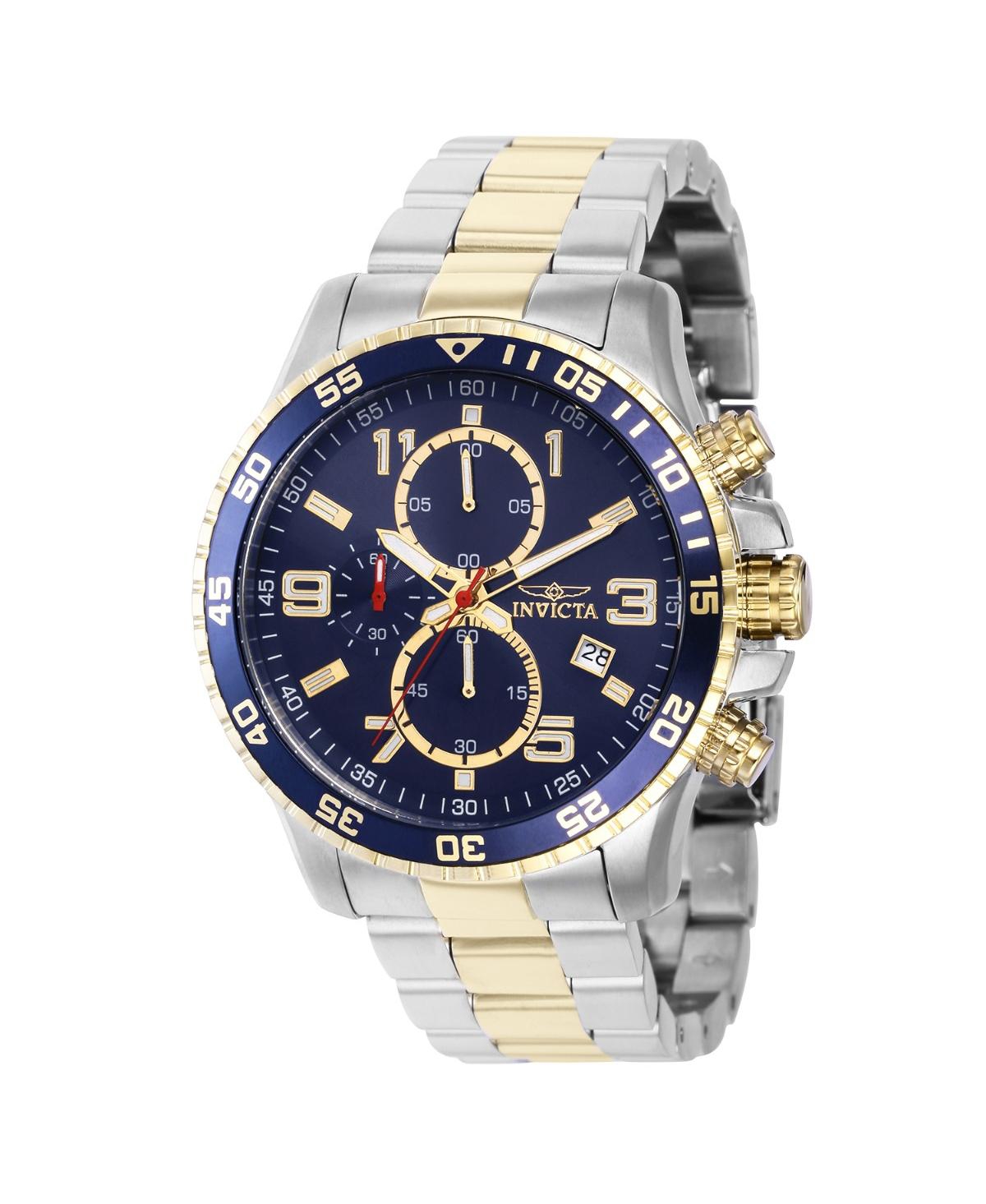 Men's 36984 Specialty Quartz Multifunction Dial Watch - Gold/stainless steel