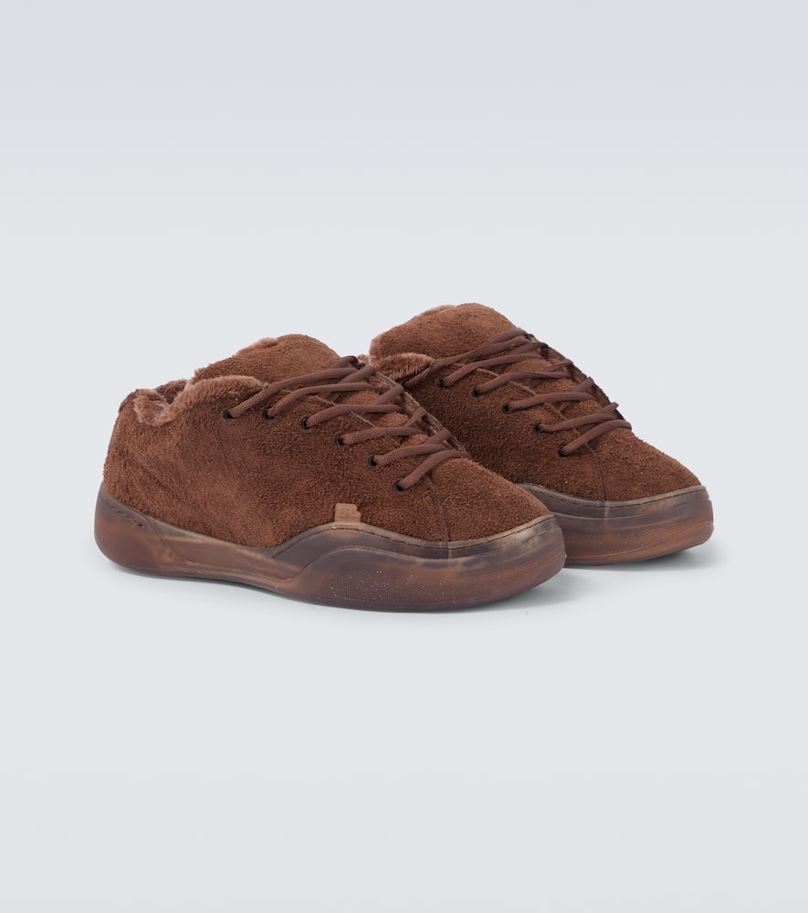 Vamp Skate suede sneakers