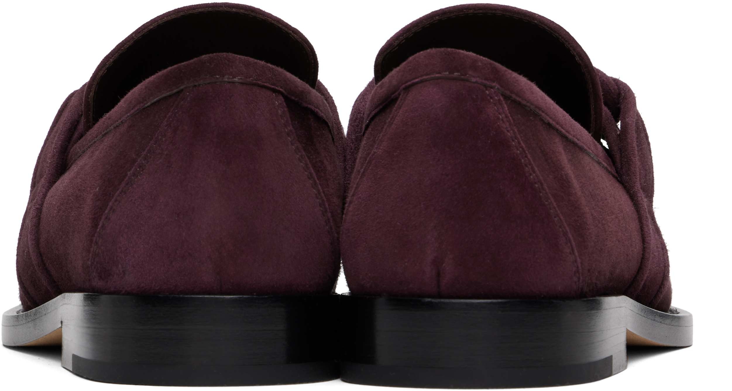 Bottega Veneta Purple Astaire Loafers