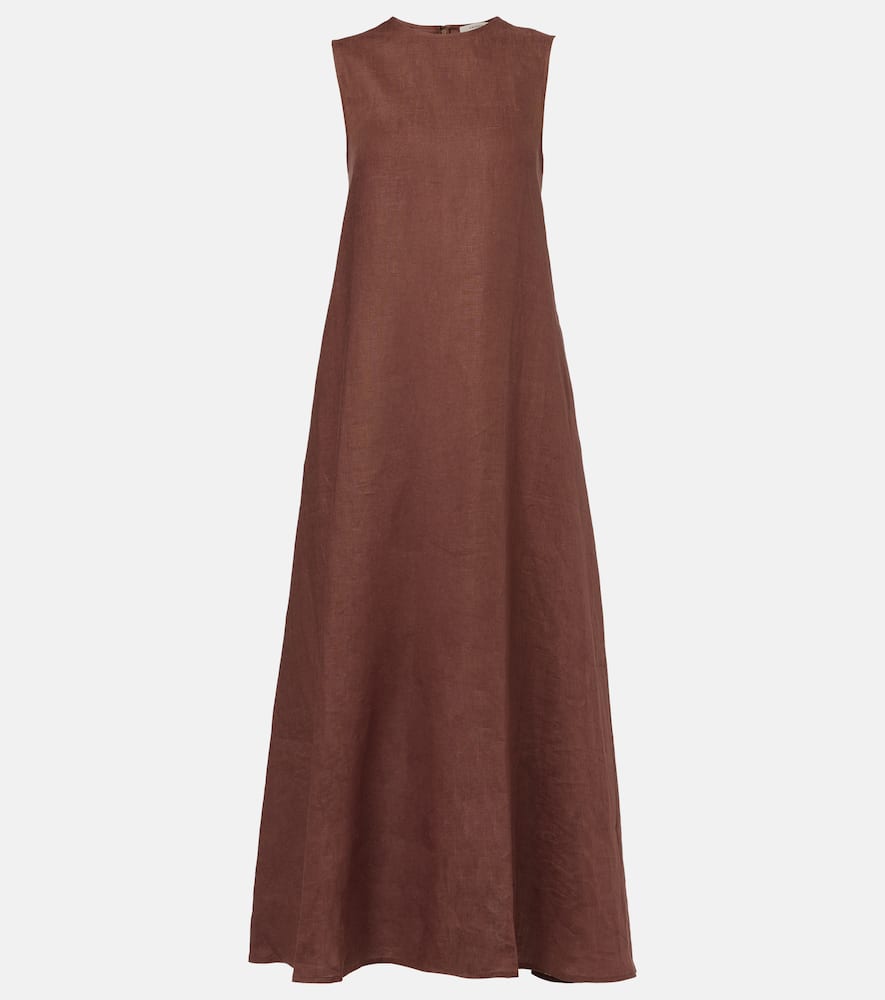 Tallin linen maxi dress