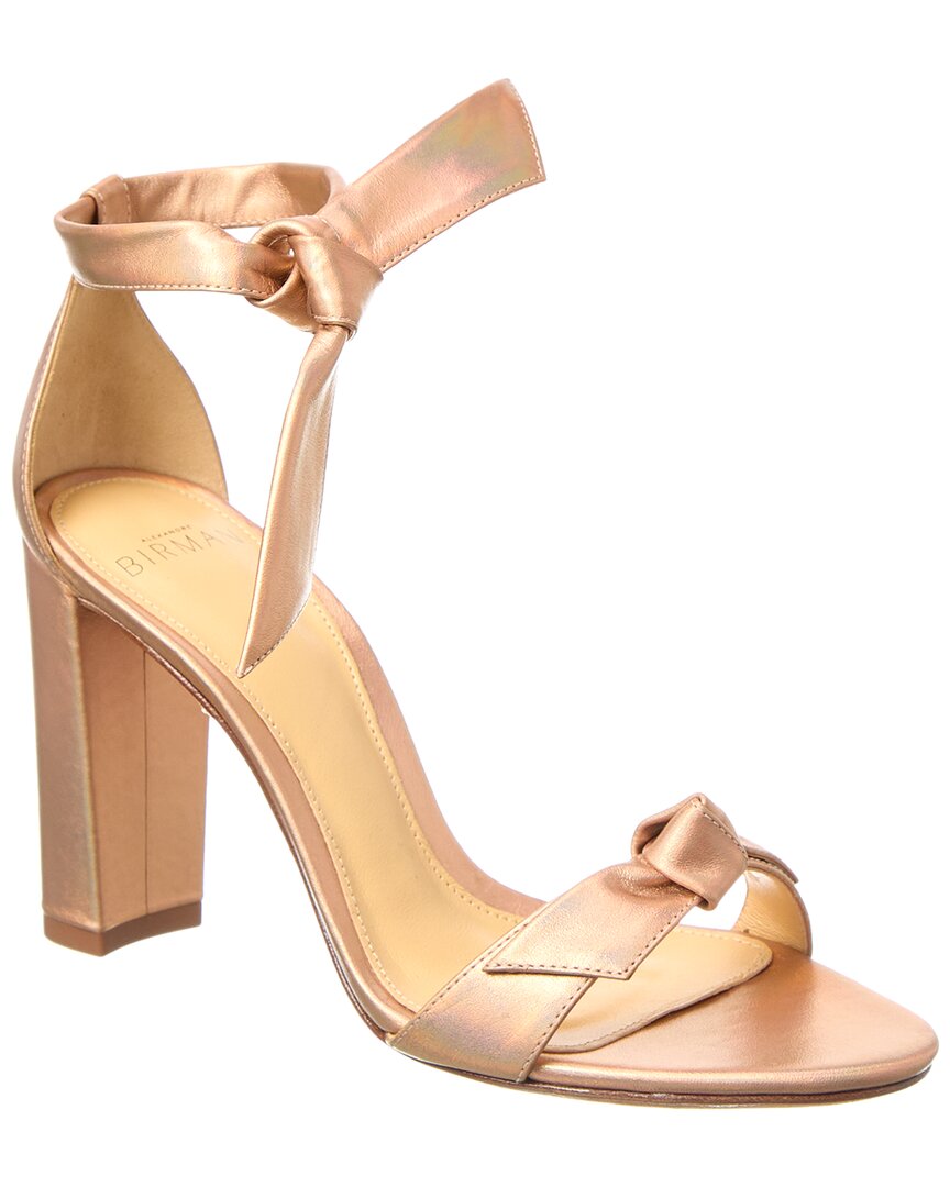 Clarita Block 90 Leather Sandal