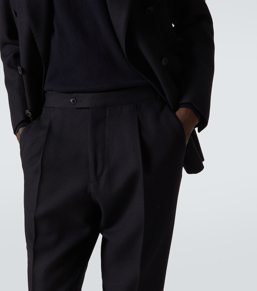 Amie wool straight pants