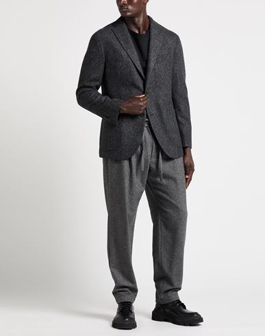 Man Blazer Charcoal Size 42 Wool
