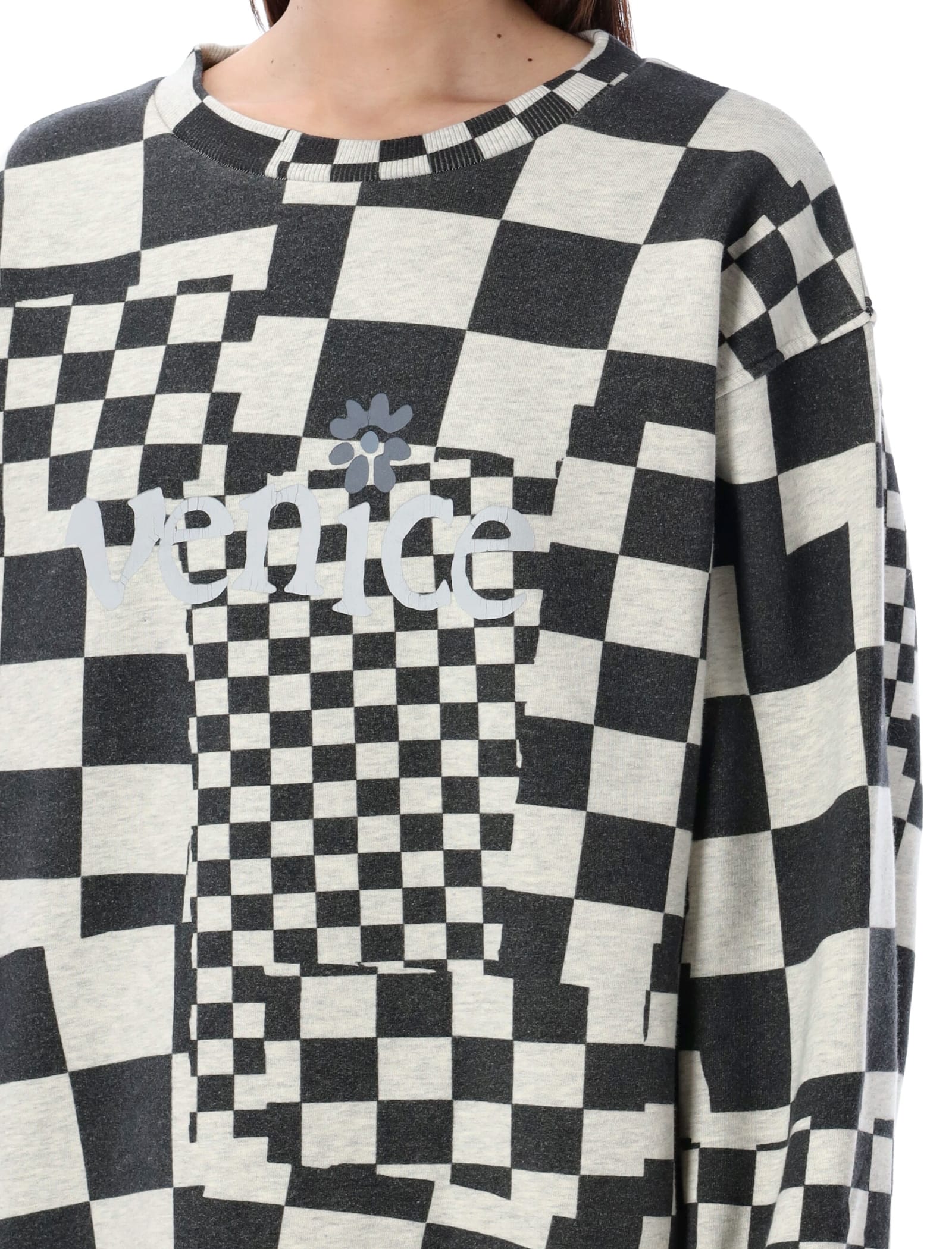 Venice Checked Sweatshirt