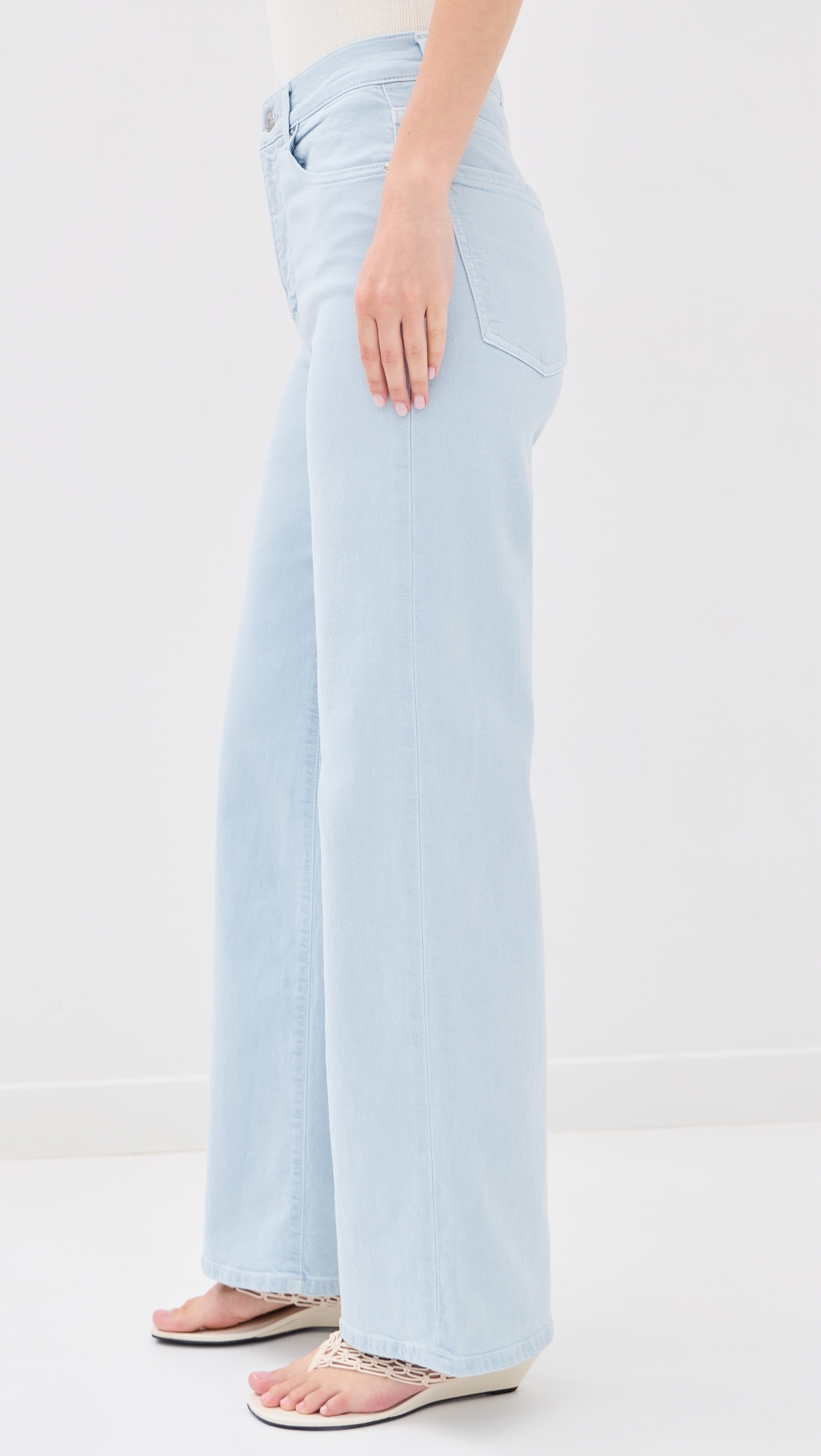 Column Jeans Powder Blue