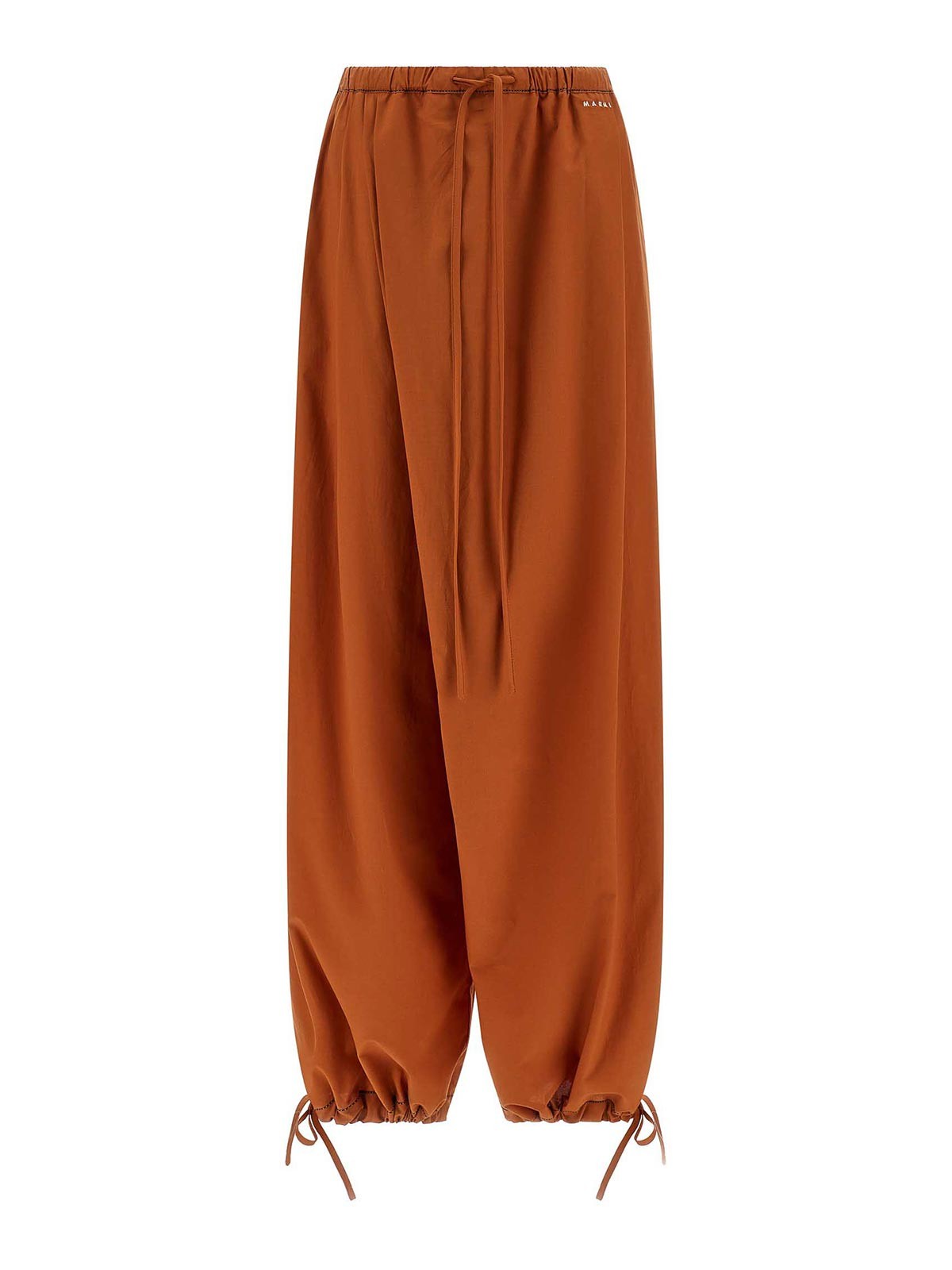 Diagonal Draping Pants