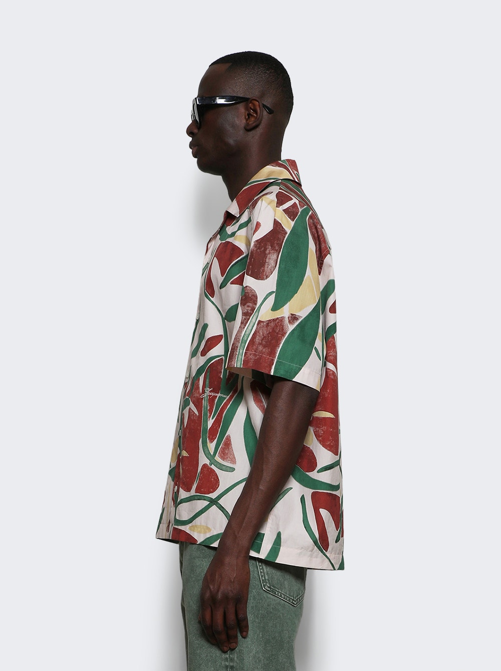 La Chemise Fonccio Print Abstract Vegetal Pi