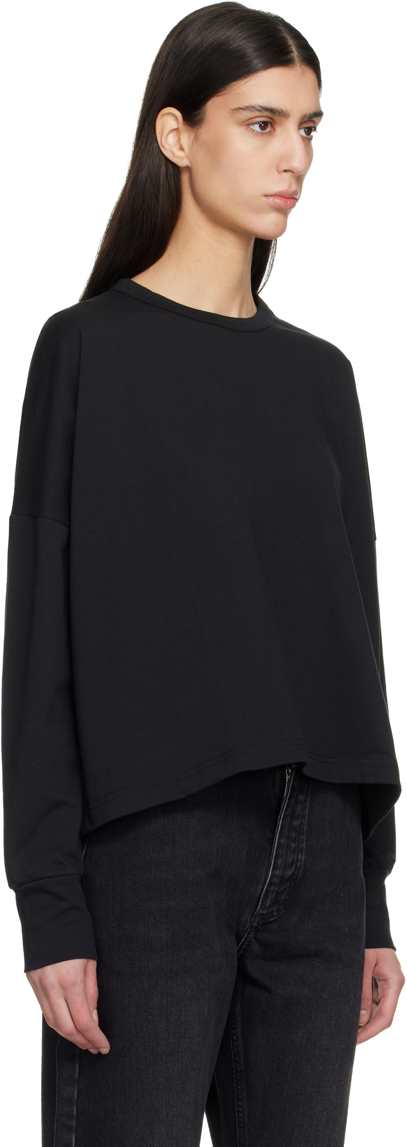 Black Loop Long Sleeve T-shirt