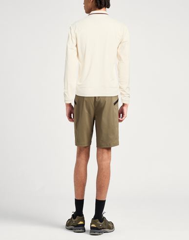 Man Polo shirt Ivory Size M Polyamide, Elastane