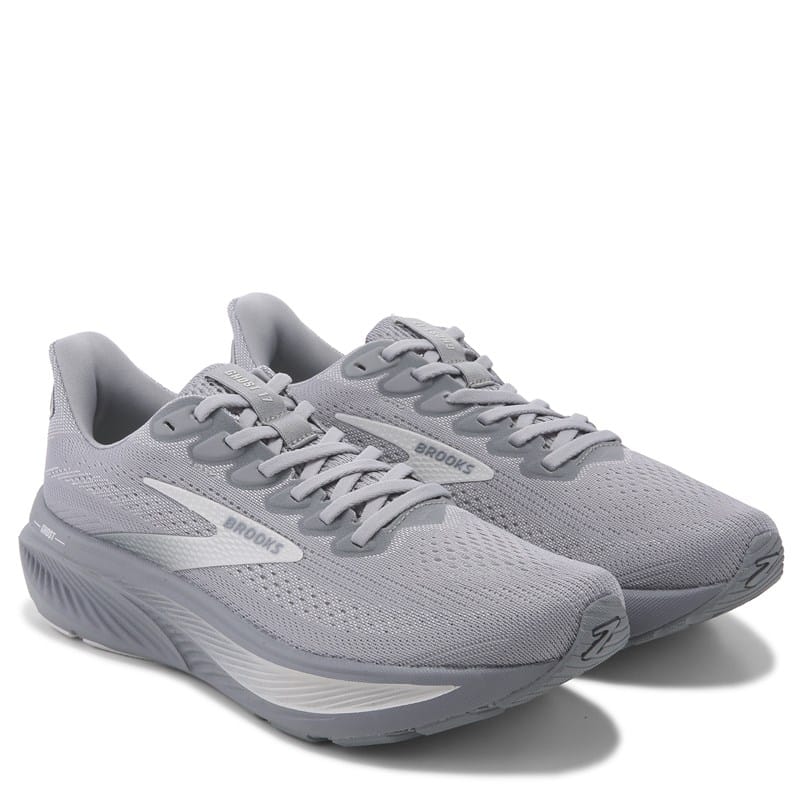 Men's Ghost 17 Medium/Wide Running Shoes (Grey)