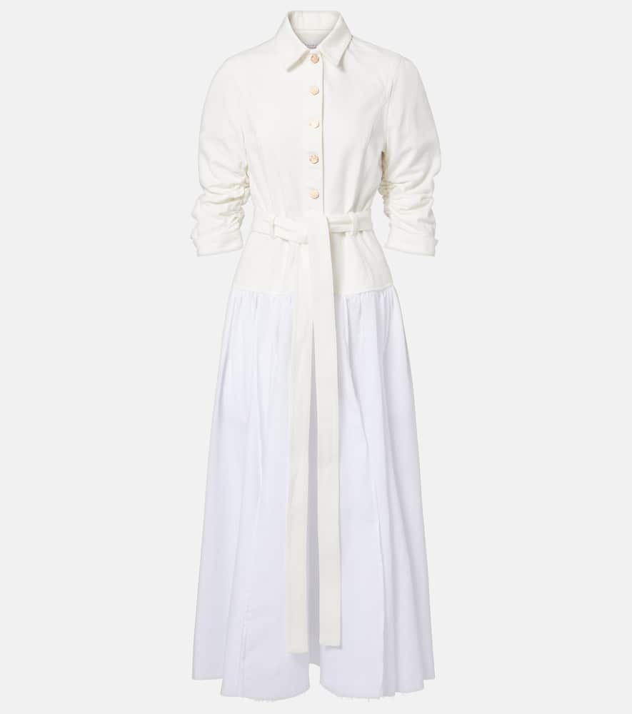 Delyth cotton and linen maxi dress