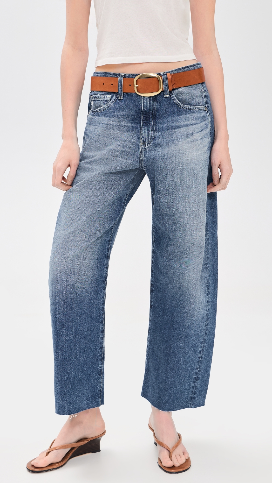Hattie Crop Jeans Yellowstone