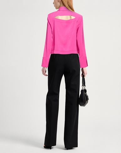 Woman Shirt Fuchsia Size 6 Viscose, Polyester