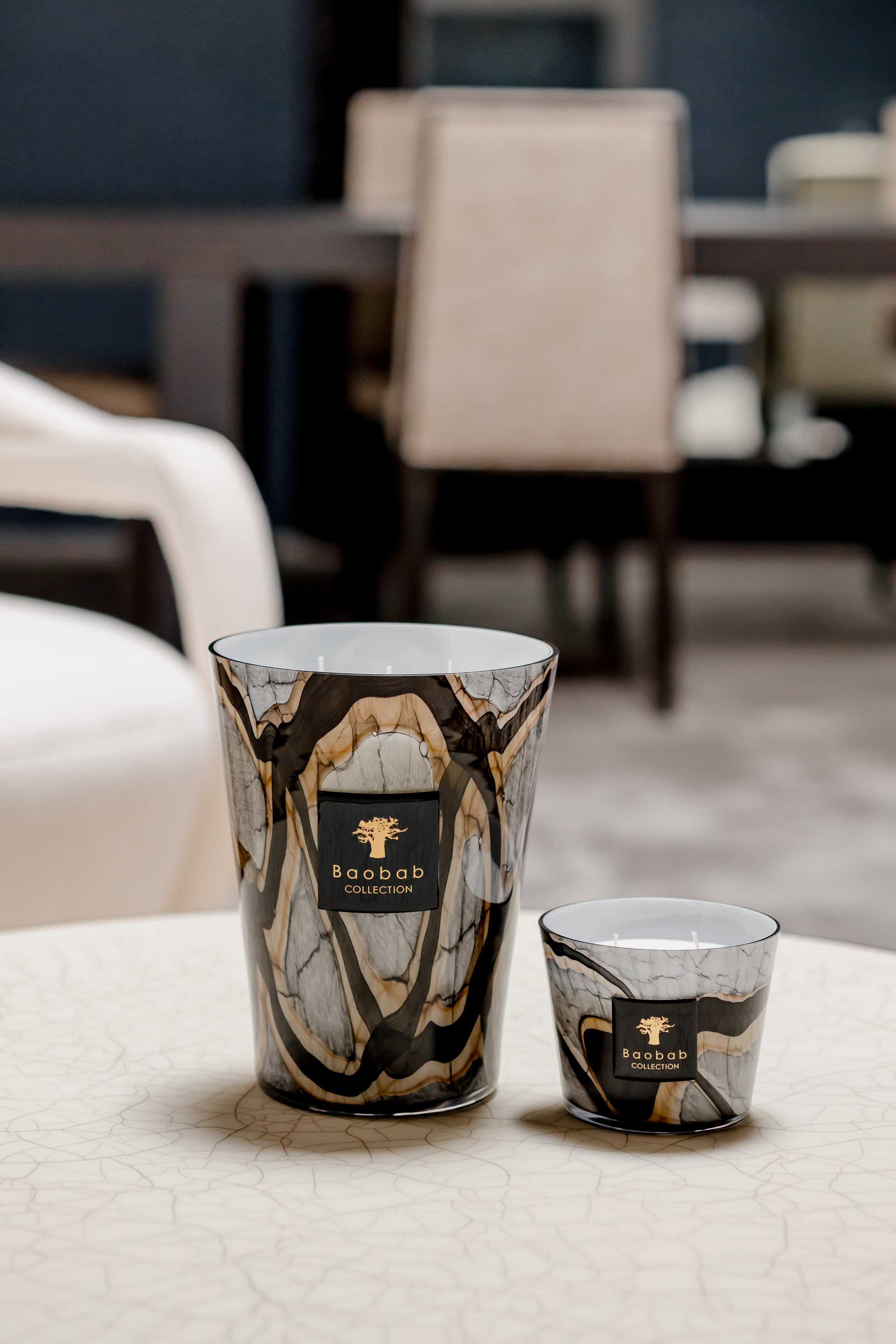 Scented Candle Stones Marble CLASSIQUE