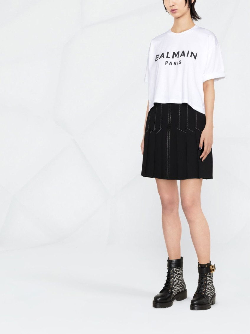 Cropped Logo Tee T-shirt