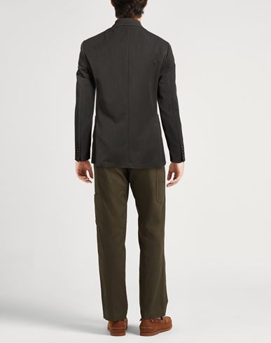 Man Blazer Charcoal Size 42 Polyester, Viscose, Elastane