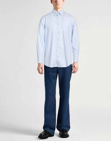 Man Shirt Light blue Size 15 ¾ Cotton