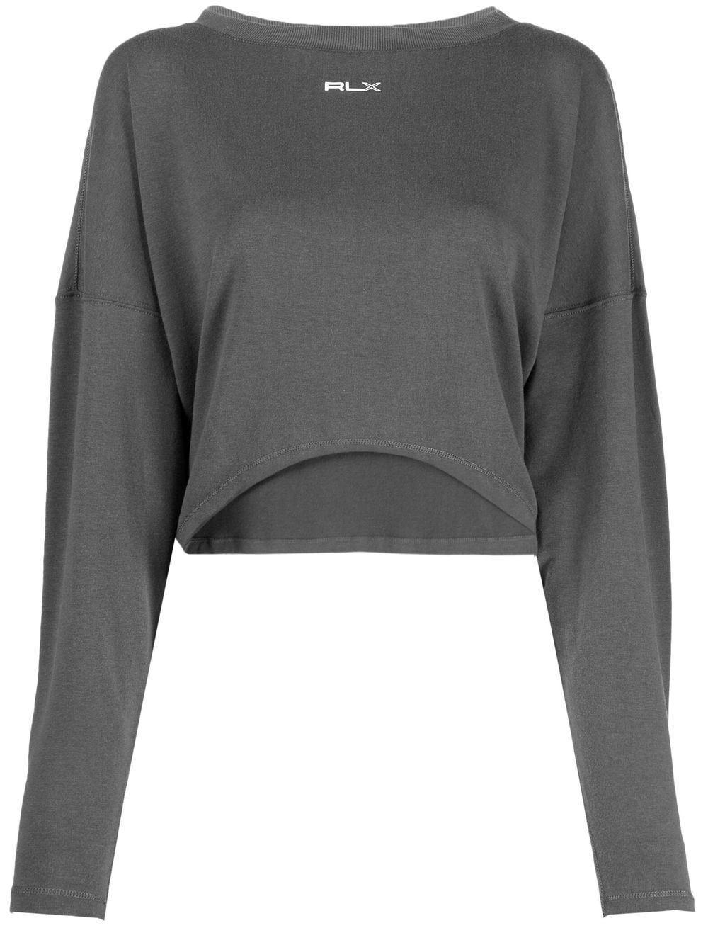 RLX drop-shoulder sweatshirt - Grey